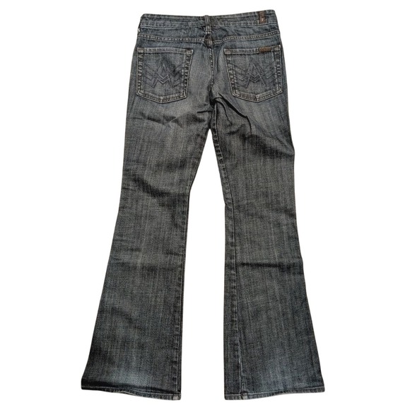 7 For All Mankind A Pocket Jeans Womens 28 Lexie Petite Dark Wash Designer Denim - Picture 1 of 7
